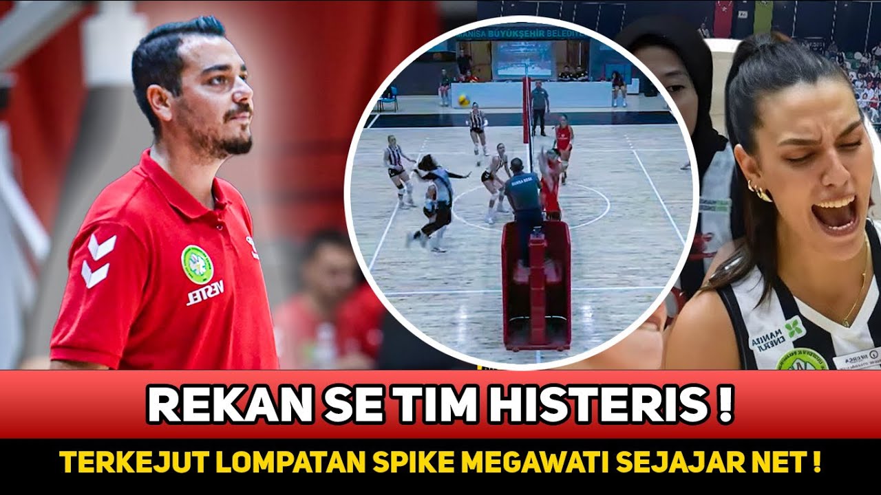 PADAHAL MEGAWATI PALING PENDEK😱FIRDEVS KIREMITCI HISTERIS LIHAT SPIKE MEGAWATI TEMBUS 3 METER🔥
