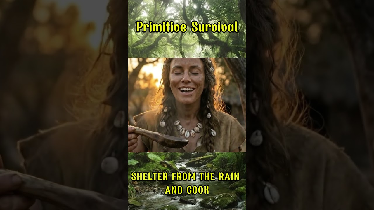 SHELTER FROM THE RAIN AND COOK  