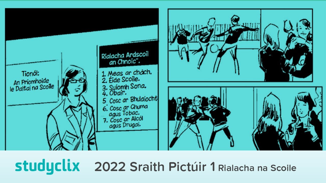 2022 Sraith Pictiúr 1- Rialacha na Scoile