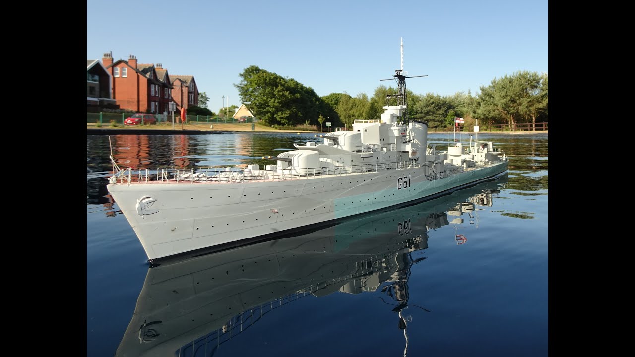 HMS Javelin F6    At Southport Model Boat Club
