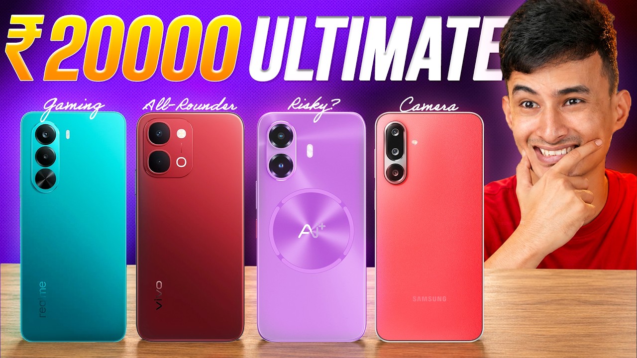 Best Phones Under ₹20000 🔥 Gaming, Camera & 5G Phones | September 2026
