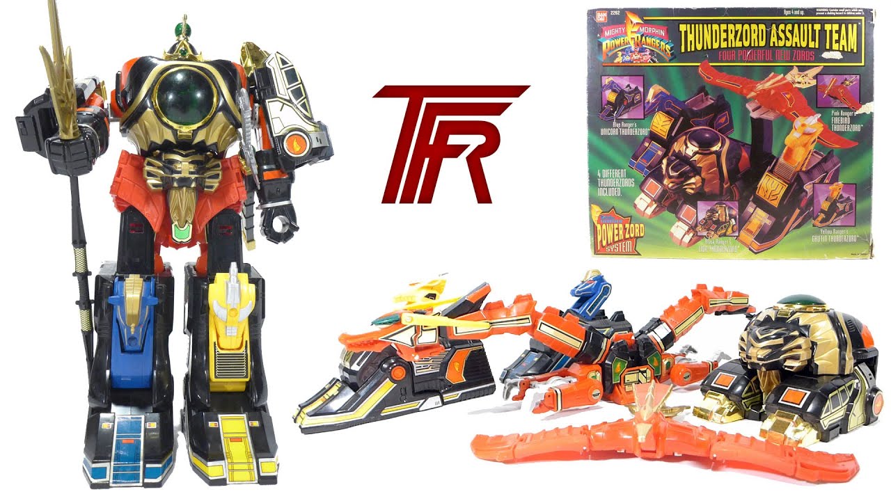 Mighty Morphin' Power Rangers THUNDER MEGAZORD (1994) Toy Review!