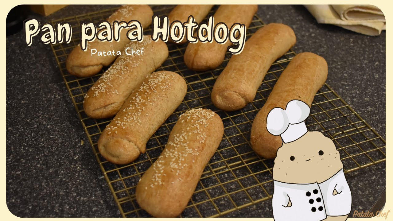 PAN PARA HOT DOG DE HARINA INTEGRAL