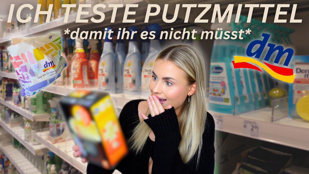 ICH TESTE DROGERIE PUTZMITTEL DAMIT IHR ES NICHT MÜSST 😱🧽 | Haul, Test & Ranking 🥇