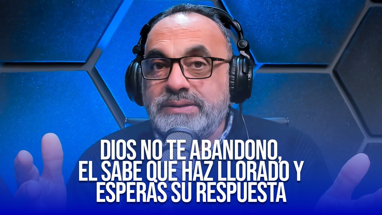 Dios no te abandono, El sabe que haz llorado y esperas su respuesta | #podcastenvivo