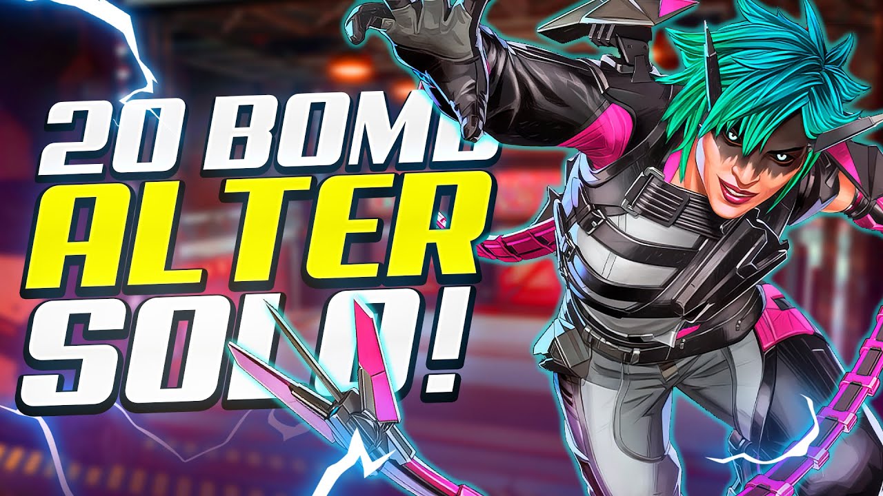 20 BOMB da Alter! Modo SOLO! | Apex Legends