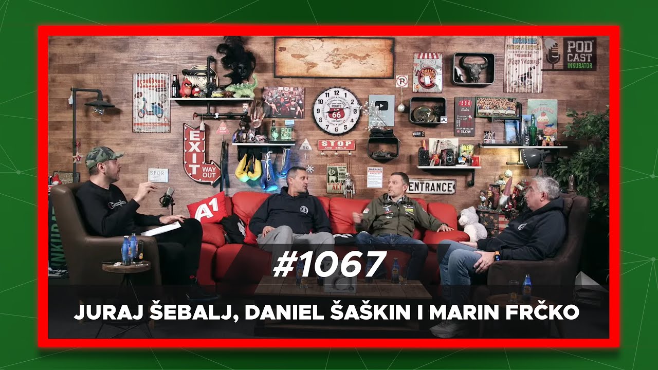 Podcast Inkubator #1067 - Marko, Juraj Šebalj, Daniel Šaškin i Marin Frčko
