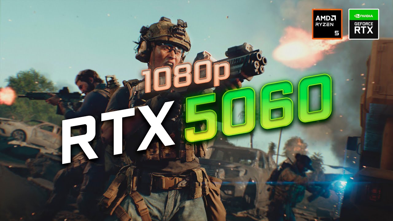 RTX 5060 on Battlefield 6 + Optimized Settings Comparison | 1080p