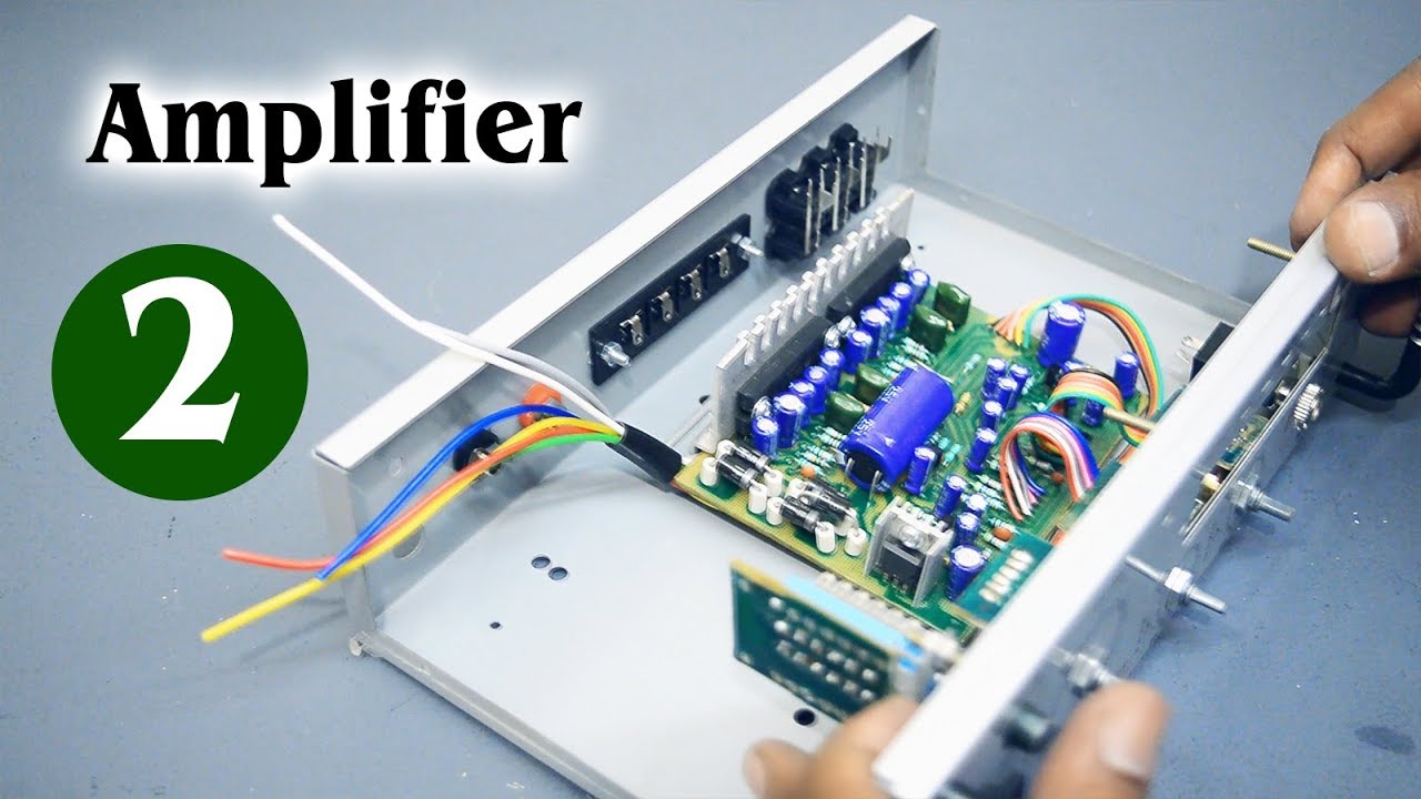 Amplifier Part #2 Homemade DIY Amplifier Assembling (Hindi electronics) ELECTROINDIA