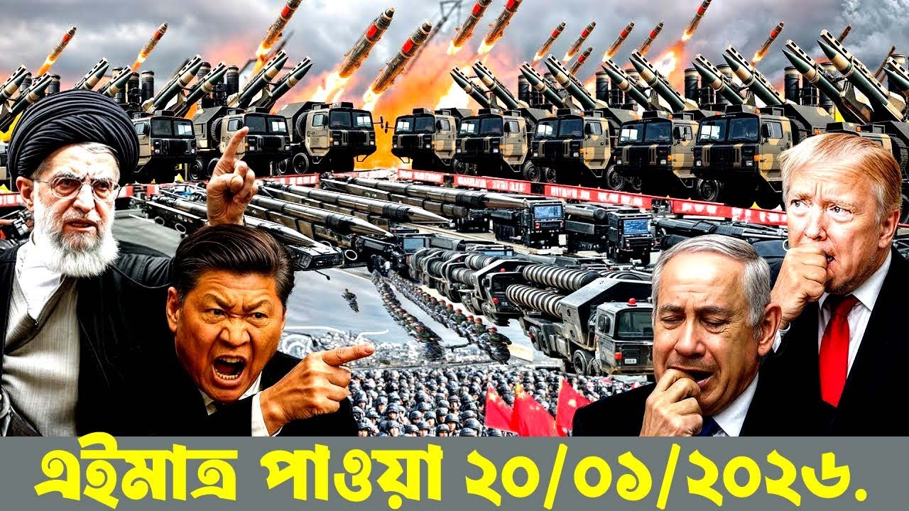 আজকের টপ আন্তর্জাতিক সংবাদ | BBC World News Bangla | 20 January 2026 | বিশ্বজুড়ে গুরুত্বপূর্ণ আপডেট