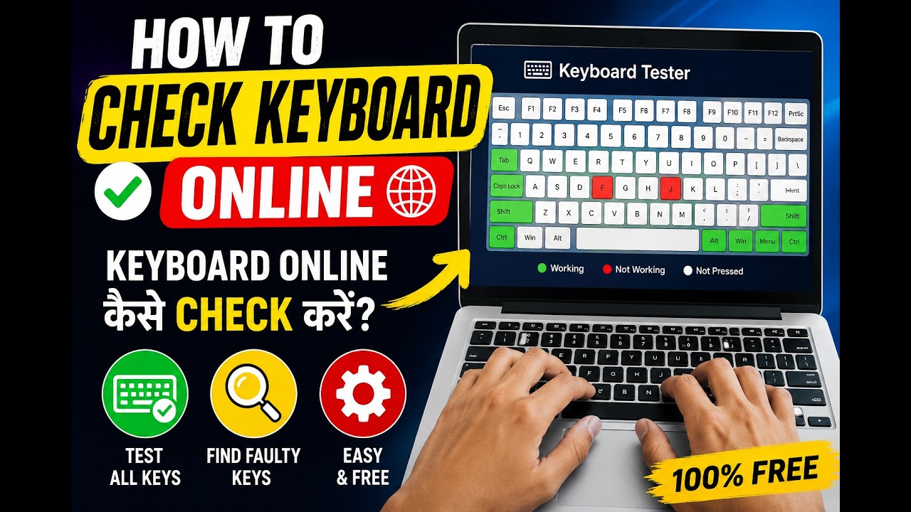 How to check keyboard online |Keyboard online kaise check karen
