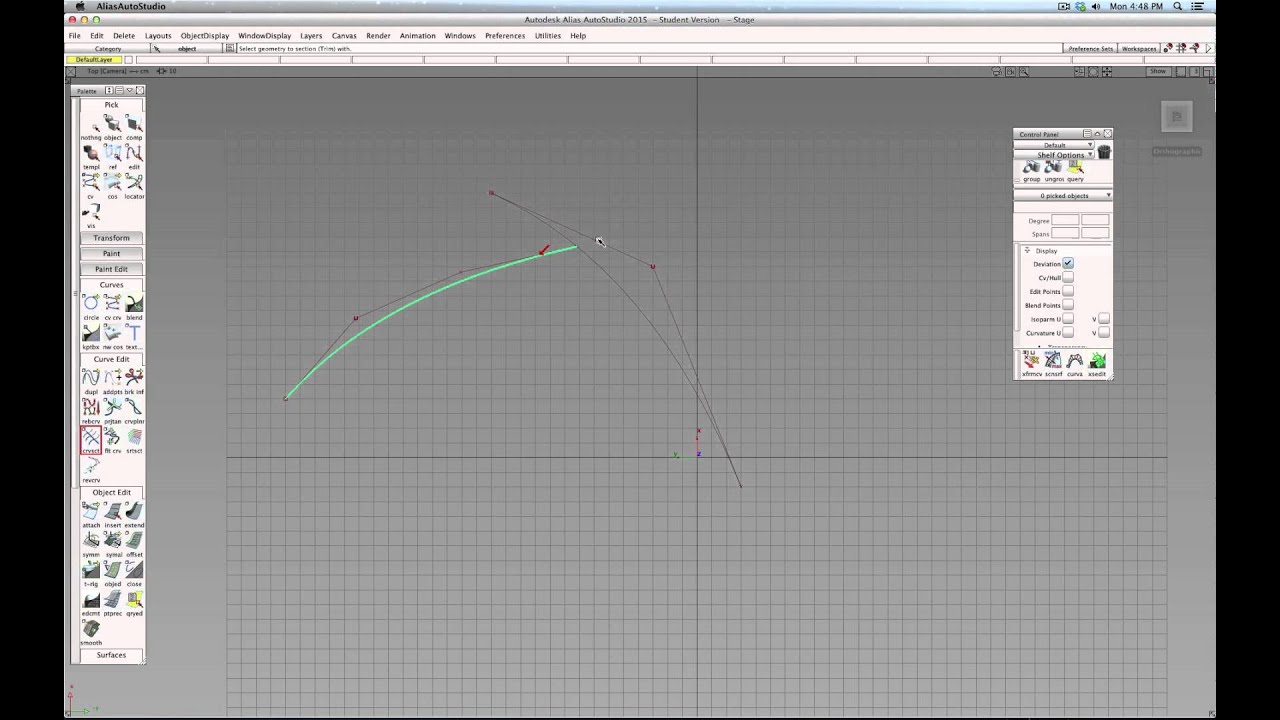 23 Trim Split Curves