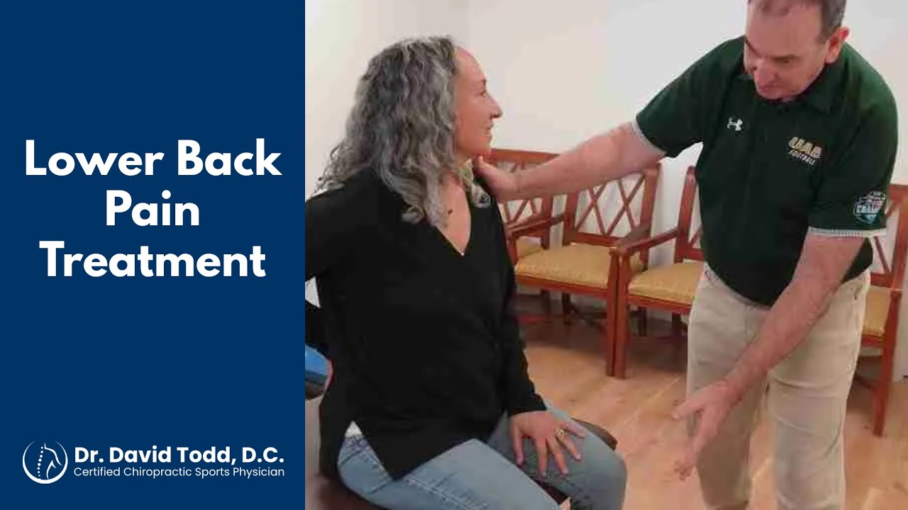 Lower Back Pain Treatment with Birmingham Chiropractor Dr. Todd