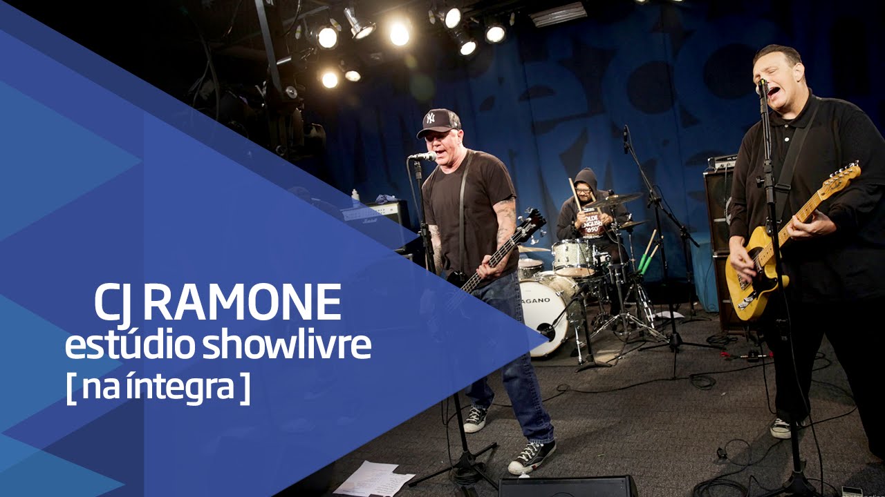CJ Ramone no Estúdio Showlivre - Apresentação na íntegra