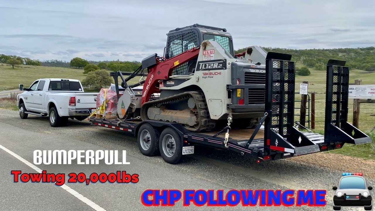 Pushing it!? pulling 20k with a bumper pull trailer Ram 3500 CUMMINS