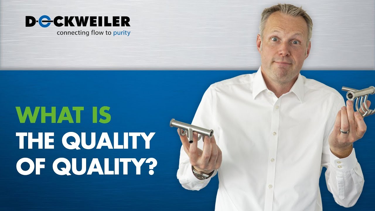 Quality product &ndash; what does that mean?