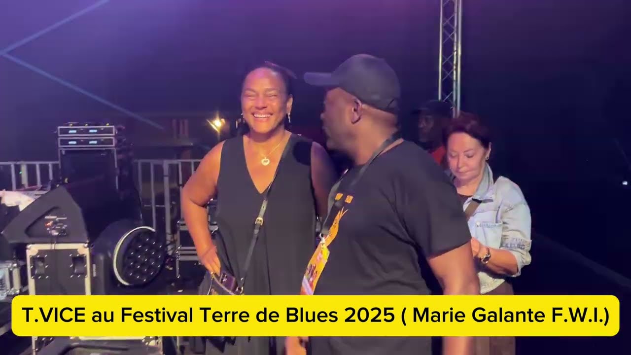 T.VICE au Festival Terre de Blues 2025 (Marie Galante F.W.I.)