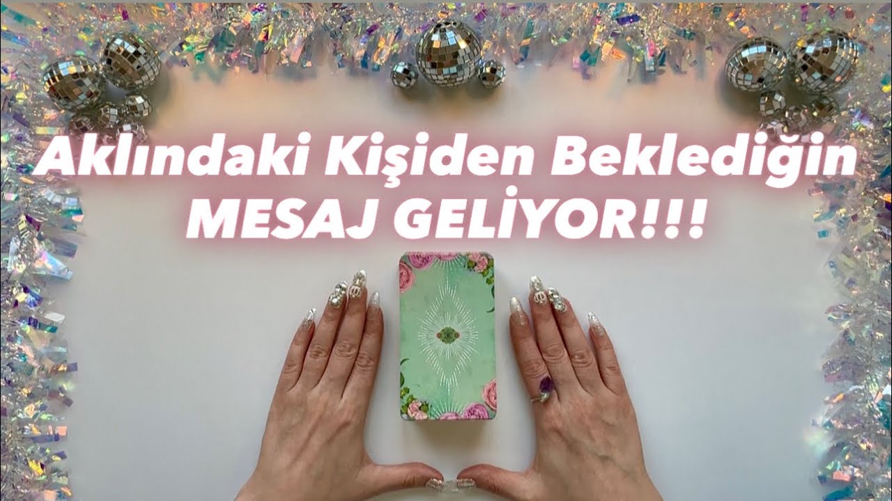 Aklındaki Kişiden Haber Var mı? 💌 Ayrı, Küskün & İletişimsizler İçin Tarot Açılımı 🔮