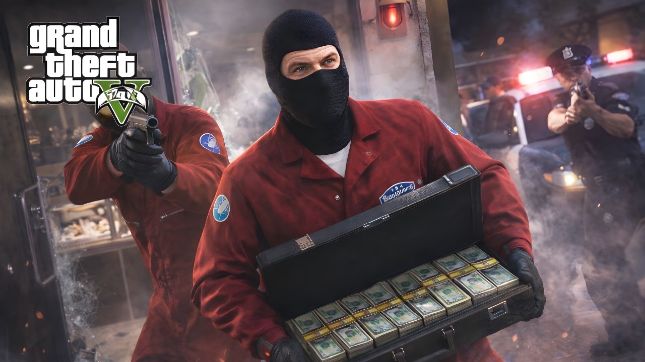 BIG HEIST DONE! 💰 GTA 5 Jewelry Store Robbery Full Gameplay