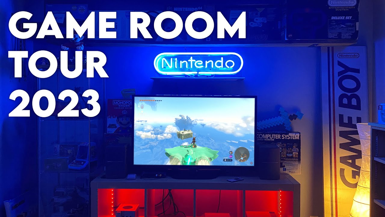 Anton Retro Game Room Tour 2023