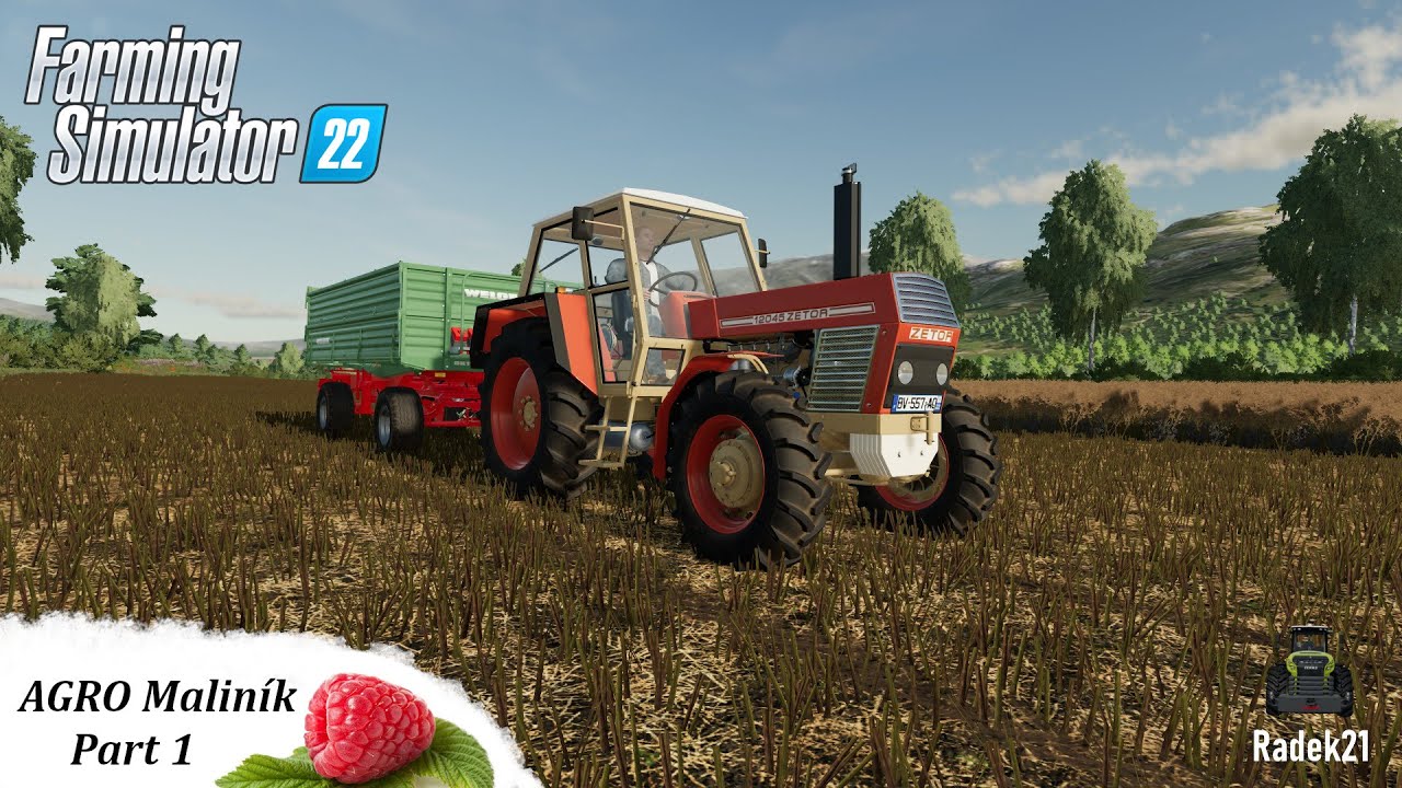 Nový začátek a starý ZETOR | AGRO Maliník | The Valley The Old Farm | Farming Simulator 22 #1