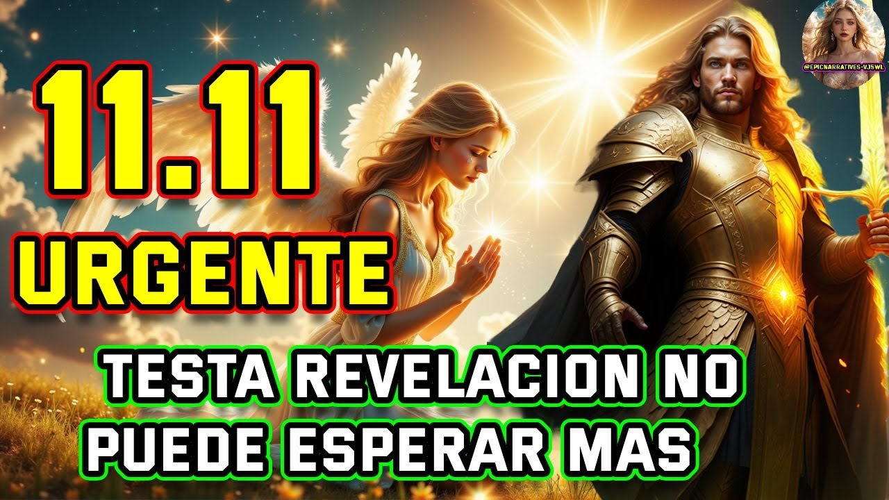 1111🚨 URGENTE 🚨EL ARCÁNGEL URIEL Y SAN MIGUEL REVELAN, TIENES UN ÁNGEL CERCA DE TI QUE ESTÁ LLORANDO