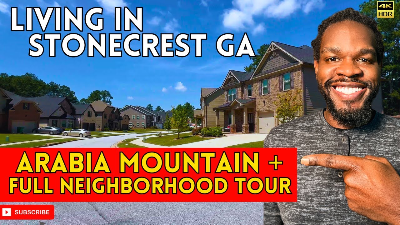 Arabia Mountain Showcase + Neighborhood Tour! Living in Stonecrest GA