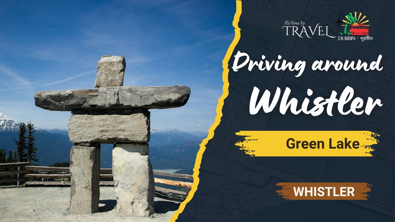 Driving Around Whistler in May by Car
