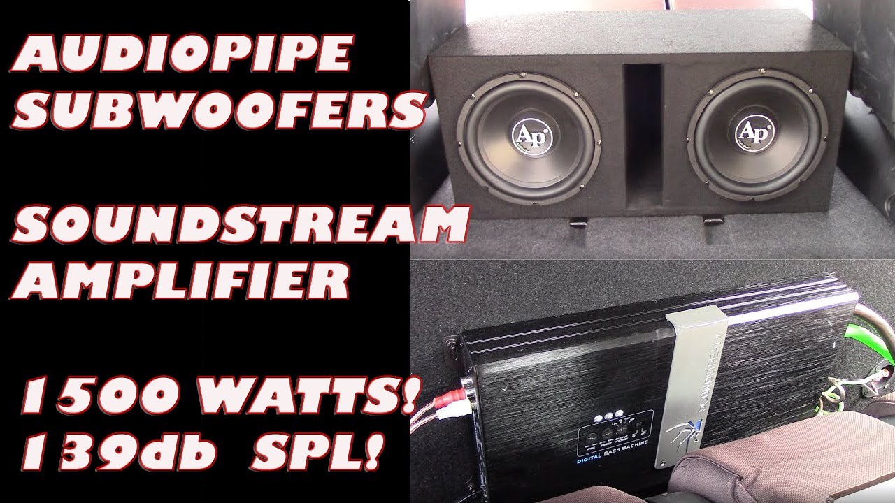 Car Audio Audiopipe 12