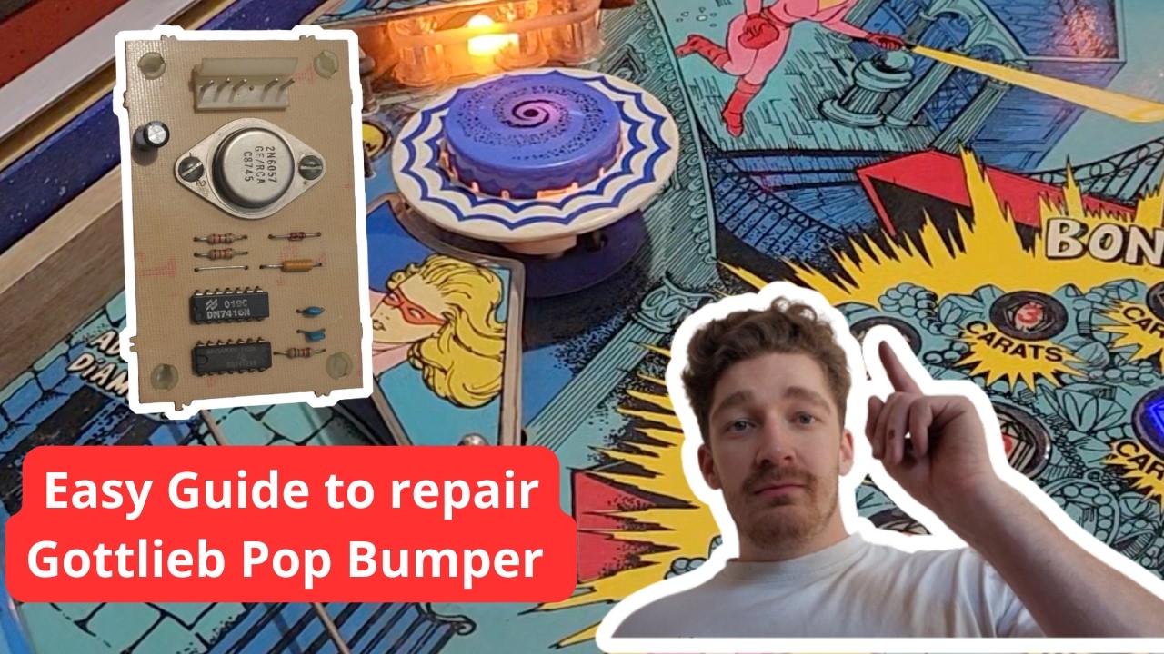 Quick DIY Guide: Repairing a Gottlieb Pop Bumper on System 80, 80A & 80B