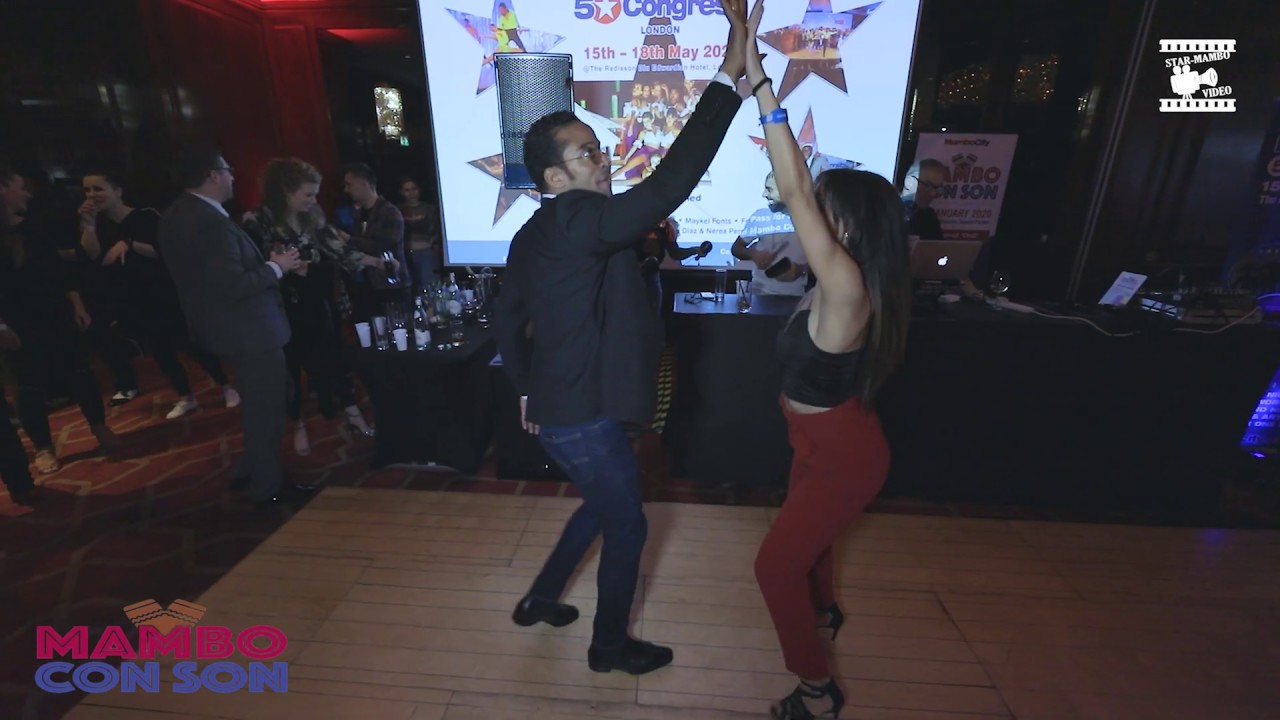 Maykel Fonts & Nerea Perez Rincon - social dancing @ MAMBO CON SON 2020