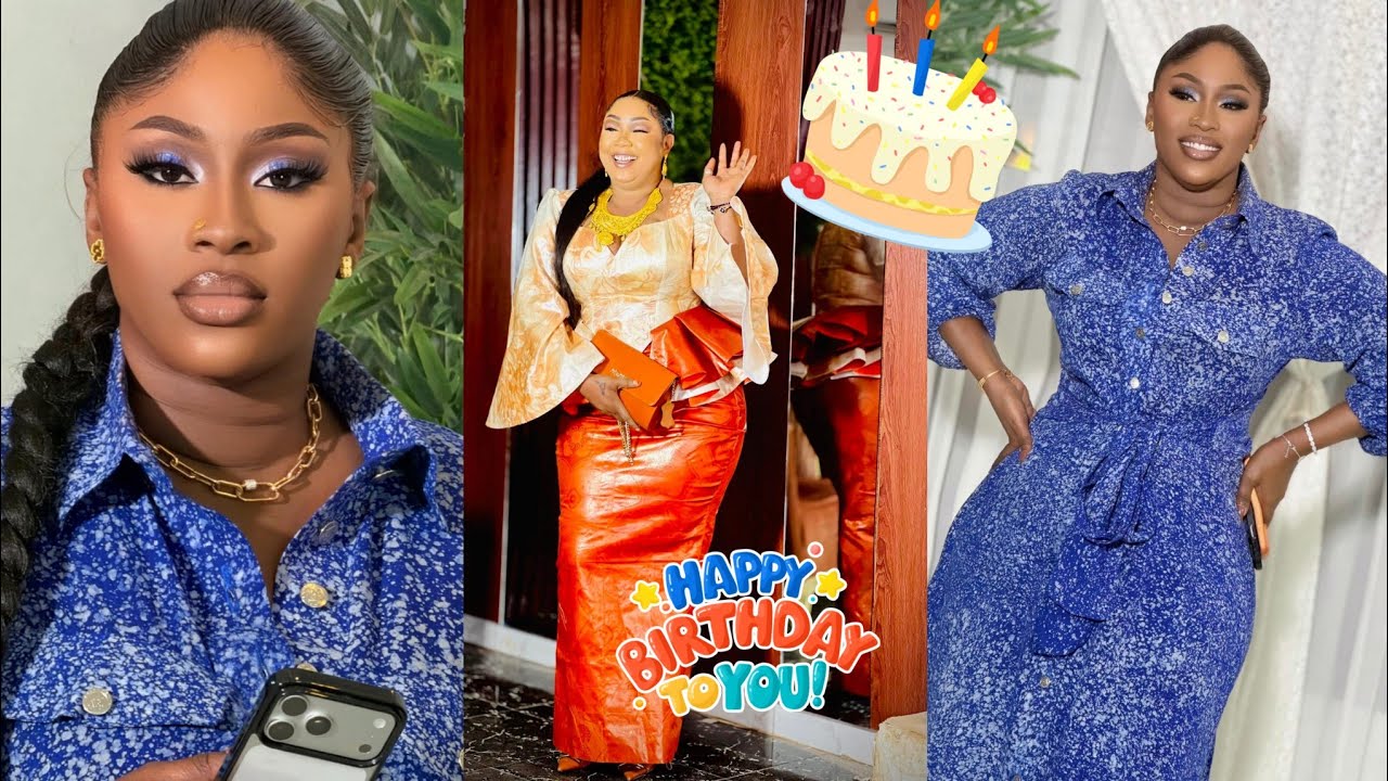 MARIAM BAH ET SON STAFF ANNIVERSAIRE SURPRISE À MATOU DJEFAGA 