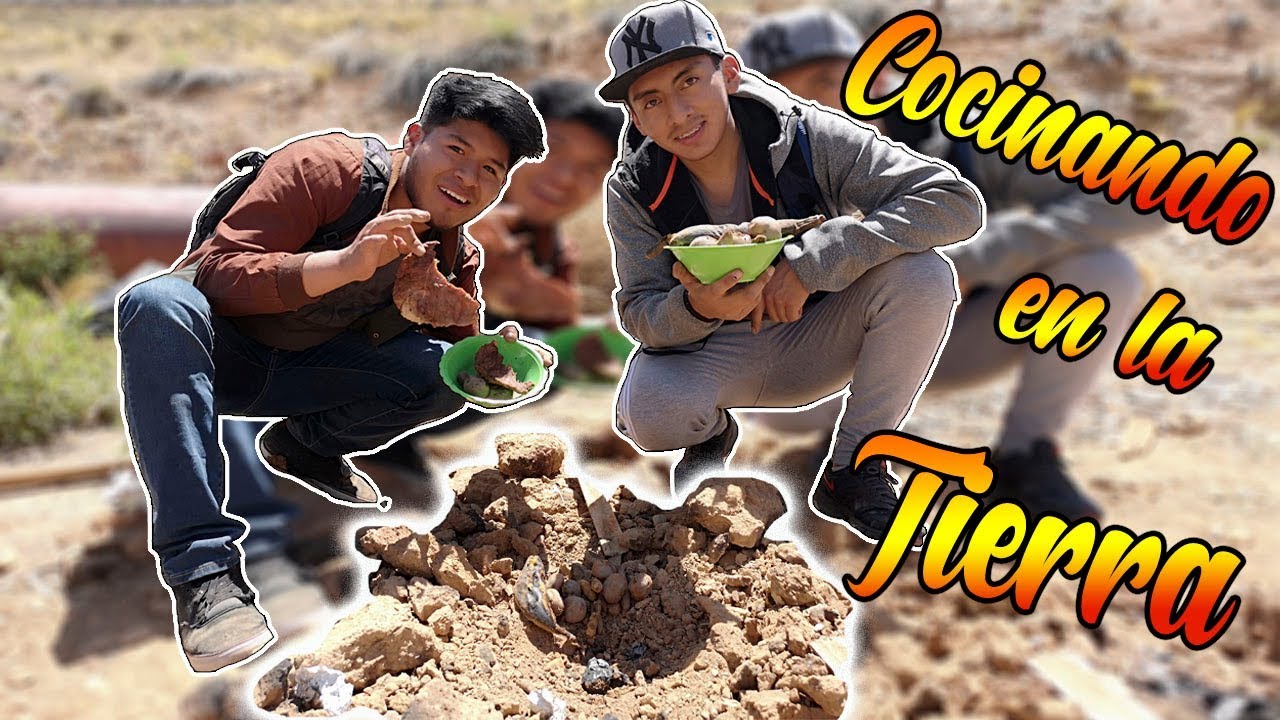 Probando COMIDA COCINADA con TIERRA! | Huatia BOLIVIANA