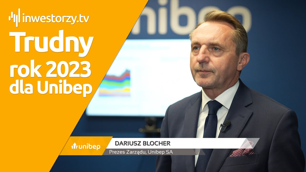 Unibep SA, Dariusz Blocher &ndash; Prezes Zarządu, #491 PREZENTACJE WYNIK&Oacute;W