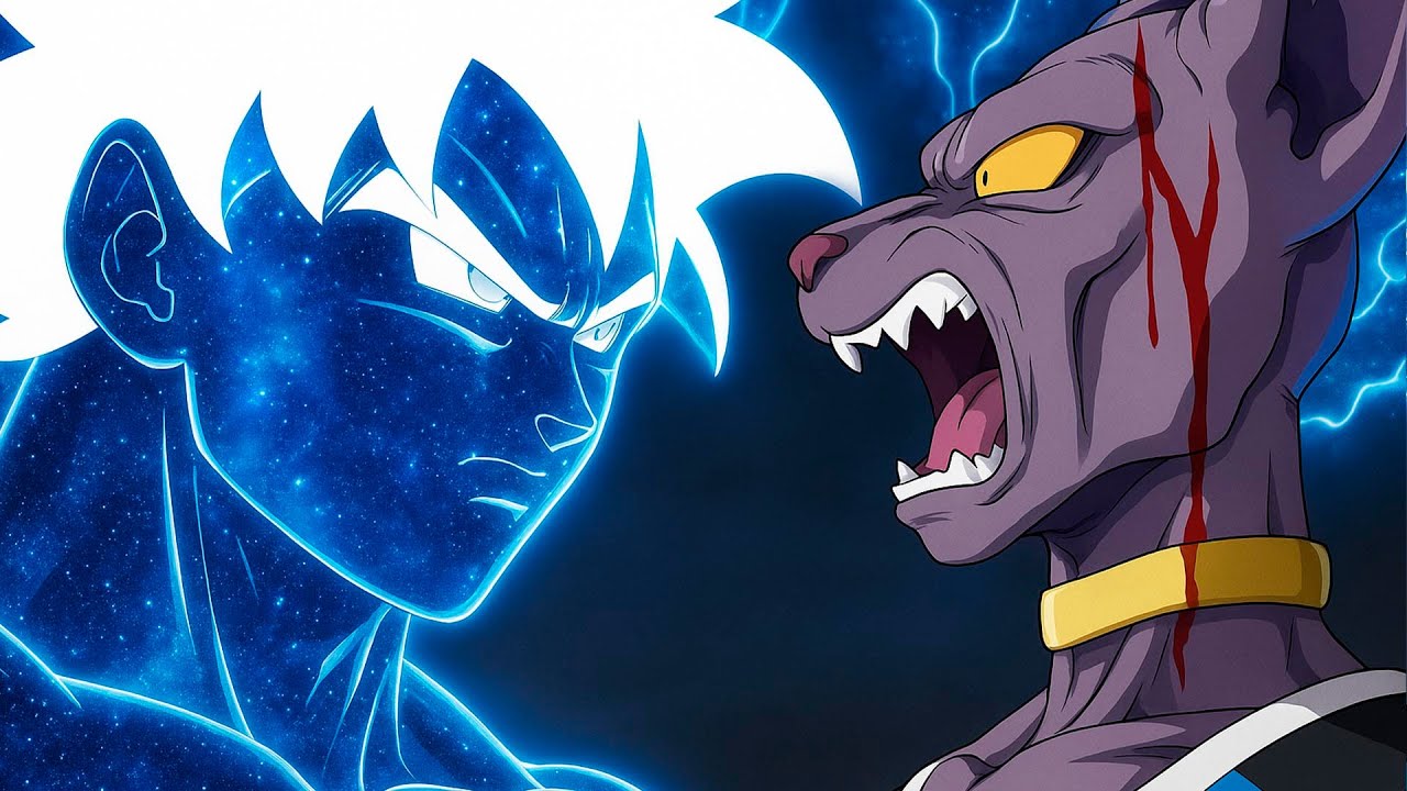 Goku activates his true power after being trapped by the Hakaishins of darkness