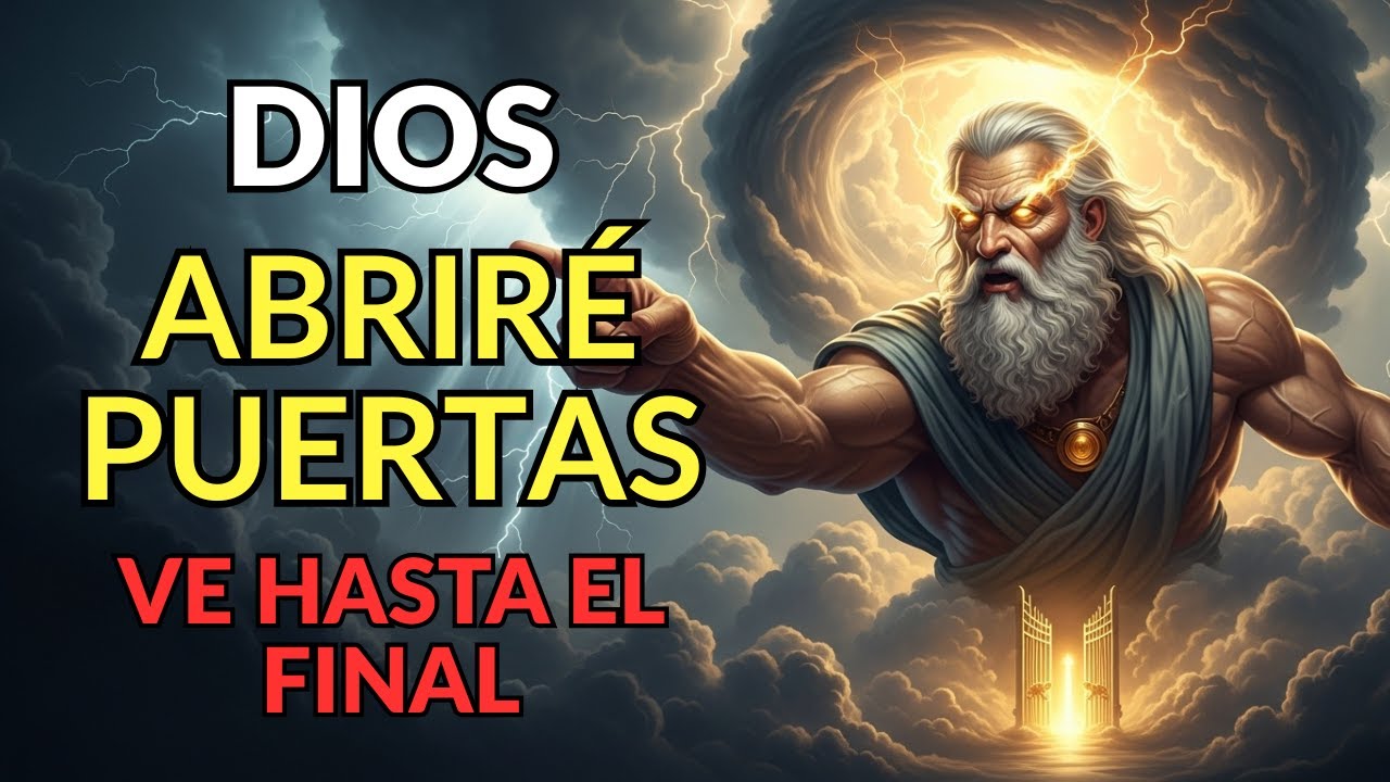 DIOS HABLA: CONFÍA EN MÍ EN TU TRABAJO, YO ABRIRÉ PUERTAS DE BENDICIÓN | BENDICIÓN PARA TI HOY