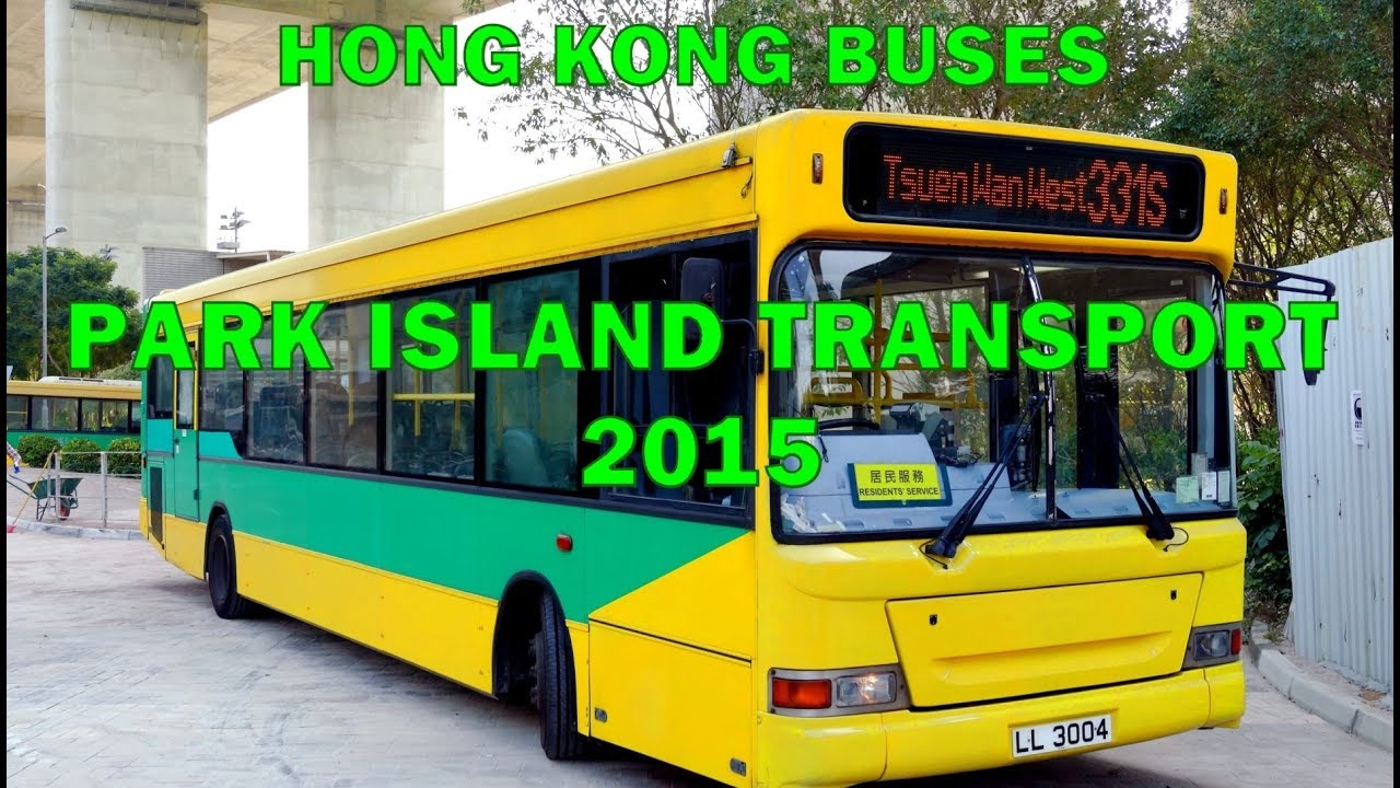 Hong Kong Buses - Park Island Transport 2015