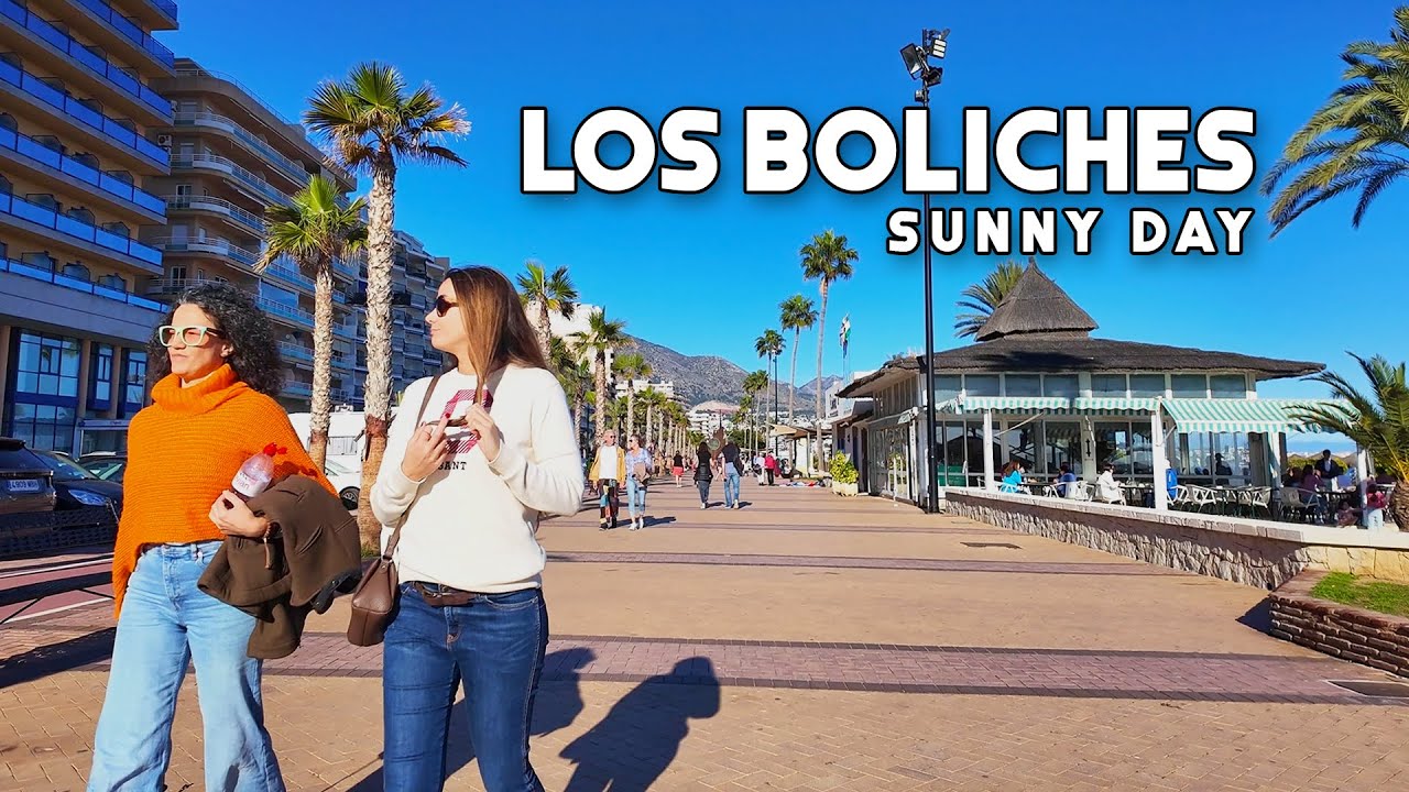 Los Boliches Fuengirola Spain Sunny Day December 2024 Update Costa del Sol Walk | Málaga [4K]