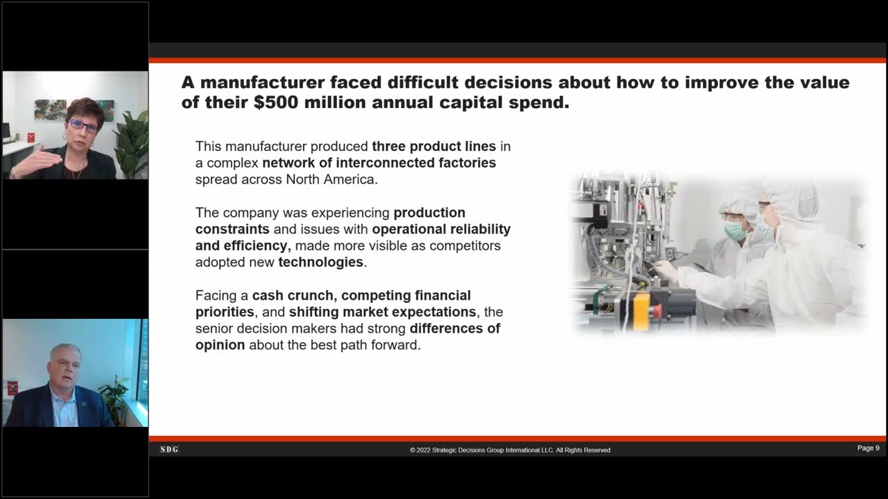 Rising to the Challenge in Aerospace Today: Better Decisions in a Rapidly Changing Environment | SDG