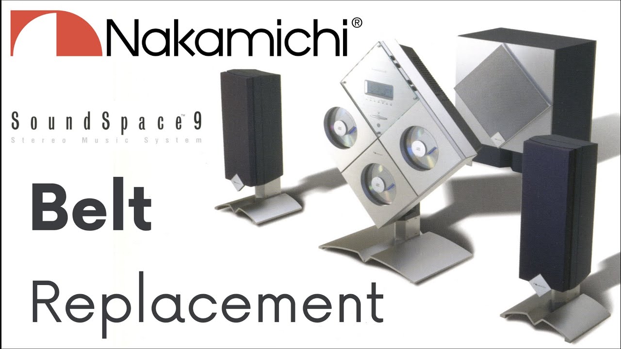Nakamichi SoundSpace 9 Belt Replacement | Lastik Değişimi | Tamir Vlog