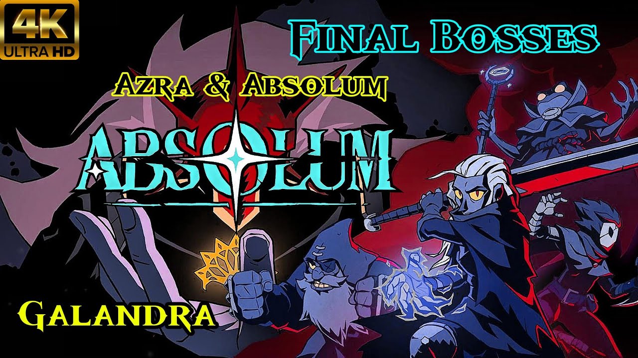 Absolum - Final Bosses (Azra & Absolum) & Ending (1P, Galandra)