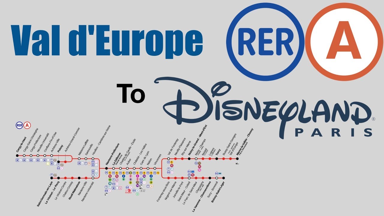 Val d Europe to Disneyland Paris direct |RER |