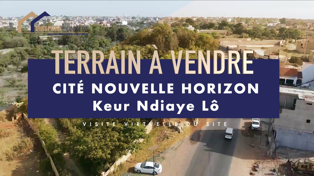 Terrain à vendre à la Cité Nouvelle Horizon à Keur Ndiaye Lô