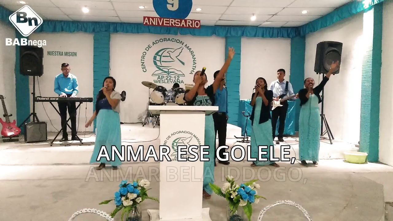 ALABANZAS GUNA, popurri de Iglesia Maranatha Wesleyana