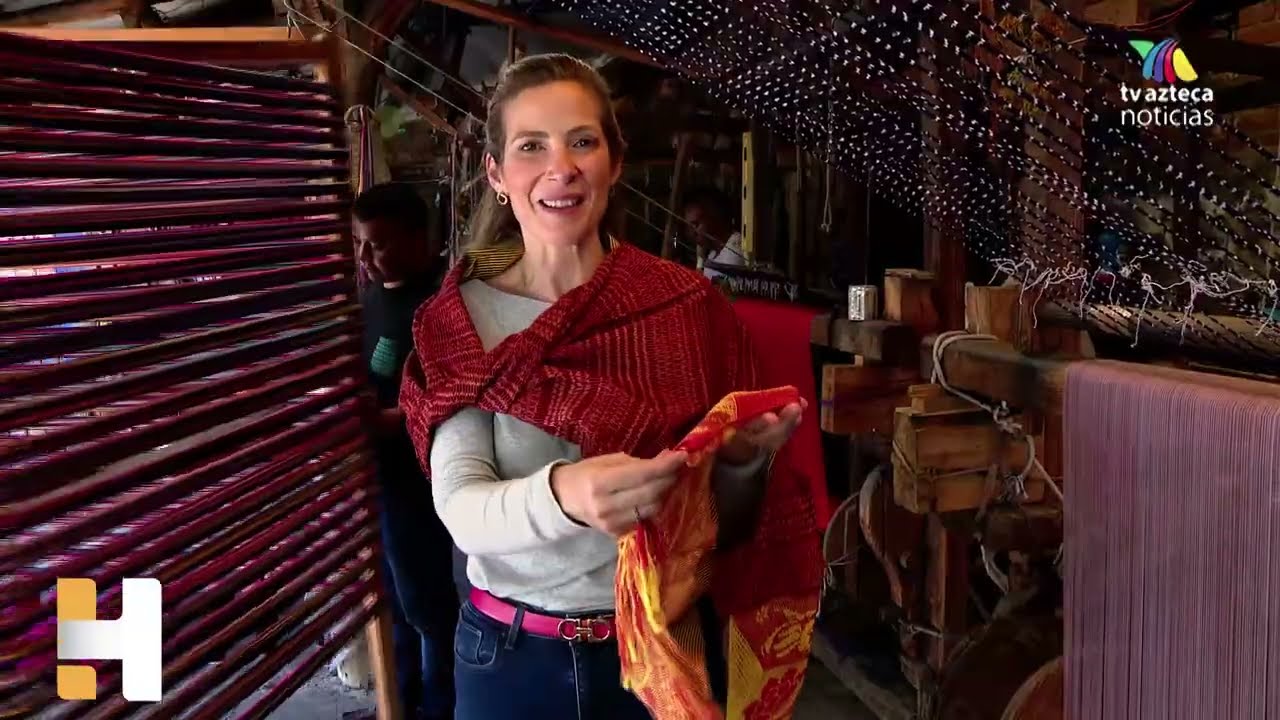 Se cree que SanLuisPotosí es cuna del rebozo, pero Tenancingo tiene talleres de siglos. ¿Conoces?