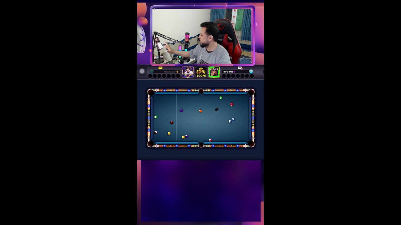 اجمل بث بلياردو🔴 LIVE 8 BALL POOL (Portrait)