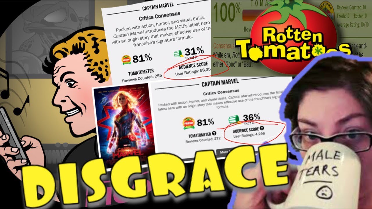 ROTTEN TOMATOES ULTIMATELY DESTROYS ITSELF PROTECTING CAPTAIN MARVEL. Wipes out 54k fan reviews!