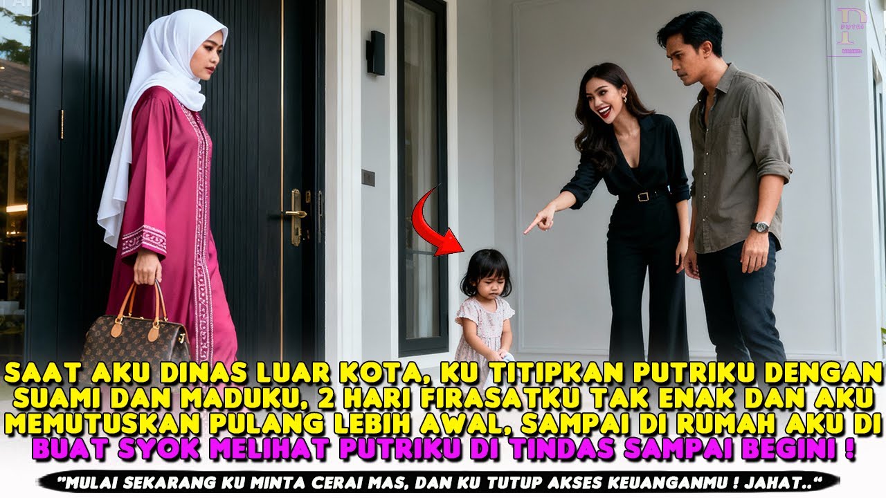 KISAH RUMAH TANGGA❗ KU TITIPKAN PUTRIKU BERSAMA SUAMI DAN MADU SAAT AKU DINAS, NAMUN SAAT KU PULANG