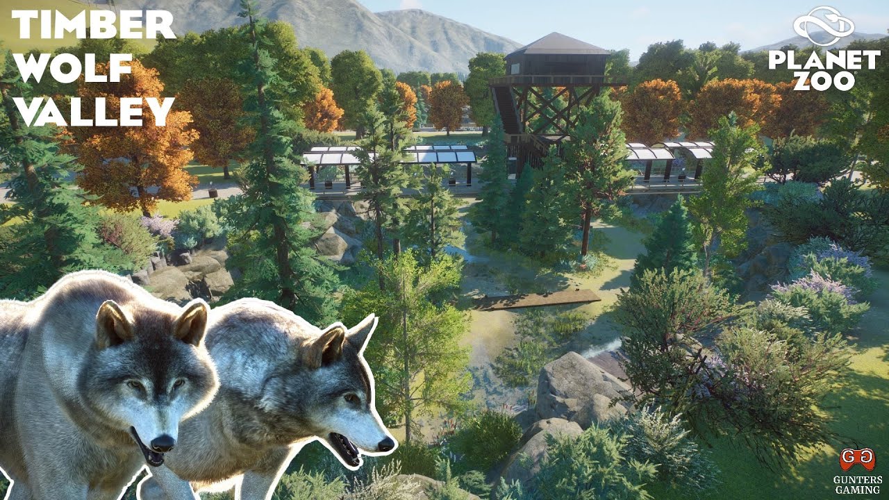 Возрождение среды обитания лесного волка | Режим франшизы Planet Zoo