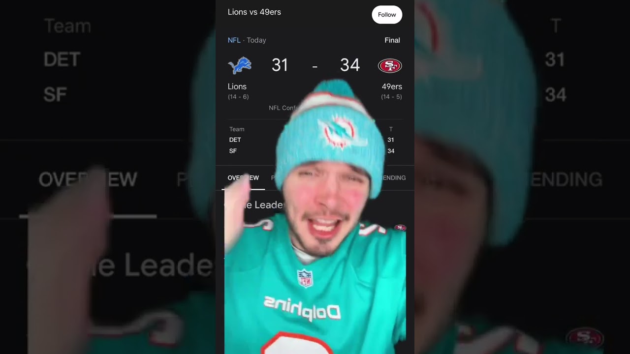 «49ers» обыграли «Lions» со счётом 34–31 и продолжили играть в Суперкубке 58. 